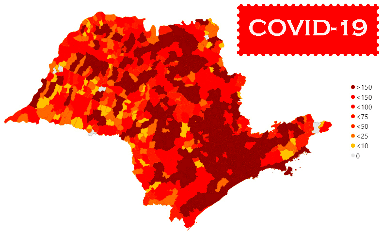 Estado de São Paulo registra 143.752 óbitos por coronavírus ⋆ Jornal do  Momento News